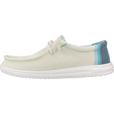 HEY DUDE Zapatos De Hombre Informales Hombre Modelo Wally H2o Surf Color Blanco White Talla 44,5 HEY DUDE Zapatos De Hombre Informales Hombre Modelo Wally H2o Surf Color Blanco White Talla 44,5
