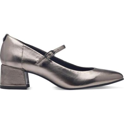 TAMARIS Zapatos De Mujer Bailarina Tacon Medio 915 Pewter Talla 39 TAMARIS Zapatos De Mujer Bailarina Tacon Medio 915 Pewter Talla 39