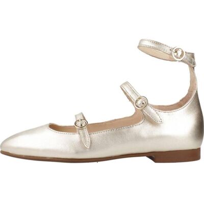 ALPE Bailarinas De Mujer Bailarinas Mujer Modelo 5091 61 Color Oro Platino Talla 40 ALPE Bailarinas De Mujer Bailarinas Mujer Modelo 5091 61 Color Oro Platino Talla 40