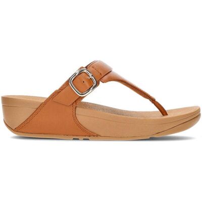 FITFLOP Sandalias De Mujer Sandalias Lulu Adjustable Tan Talla 41 FITFLOP Sandalias De Mujer Sandalias Lulu Adjustable Tan Talla 41