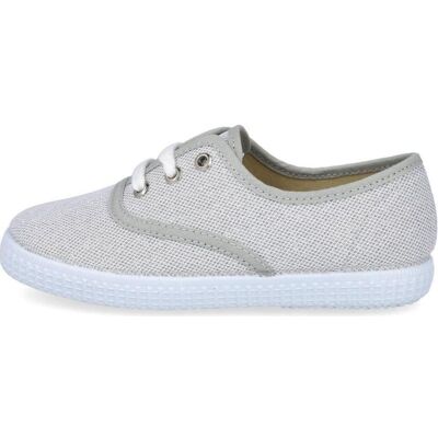 BATILAS Zapatos De Niña 576-211 Zapatillas Lona Nina Plata Talla 30 BATILAS Zapatos De Niña 576-211 Zapatillas Lona Nina Plata Talla 30