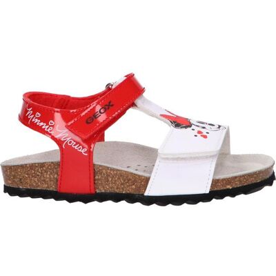 Geox Sandalias De Niña B152rc 00254 B Chalki C0003 Red-White Talla 20 Geox Sandalias De Niña B152rc 00254 B Chalki C0003 Red-White Talla 20