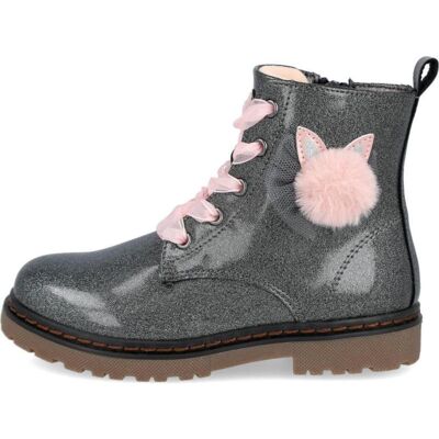 XTI Botas De Niña 151091 Botines De Charol Para Nina Plomo Talla 25 XTI Botas De Niña 151091 Botines De Charol Para Nina Plomo Talla 25