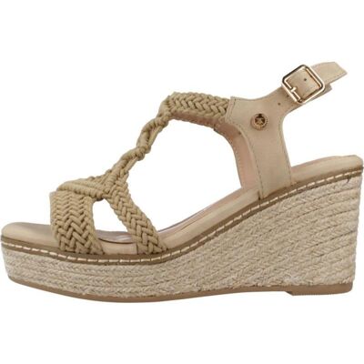 XTI Sandalias De Mujer De Plataforma 142834 Beige Marrón Talla 41 XTI Sandalias De Mujer De Plataforma 142834 Beige Marrón Talla 41