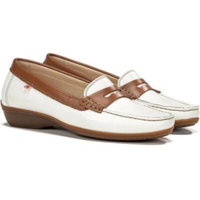 FLUCHOS Zapatos De Mujer Mocasin Aduna De Blanco Talla 39 FLUCHOS Zapatos De Mujer Mocasin Aduna De Blanco Talla 39