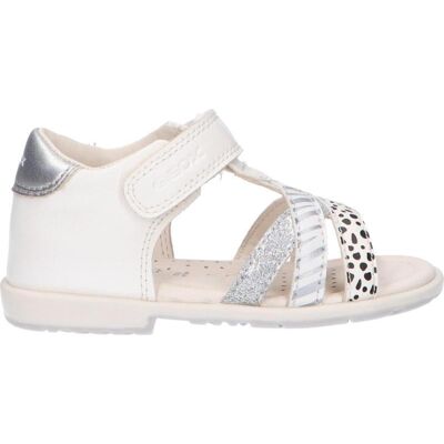 Geox Sandalias De Niña B1521b 000bc B Verred C1000 White Talla 22 Geox Sandalias De Niña B1521b 000bc B Verred C1000 White Talla 22