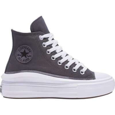 Converse Deportivas De Mujer A11115c Chuck Taylor All Star Move Glitter Dark Matter-Black-White Talla 36 Converse Deportivas De Mujer A11115c Chuck Taylor All Star Move Glitter Dark Matter-Black-White Talla 36