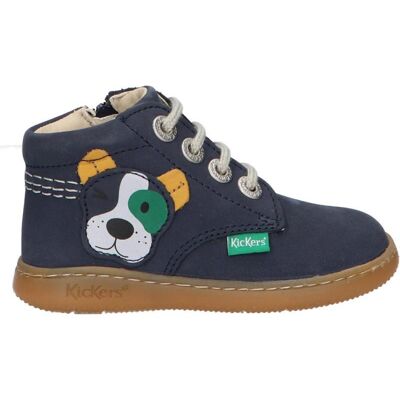 Kickers Botines De Niño 947592-10 Kickbillista 103 Marine Chien Talla 19 Kickers Botines De Niño 947592-10 Kickbillista 103 Marine Chien Talla 19