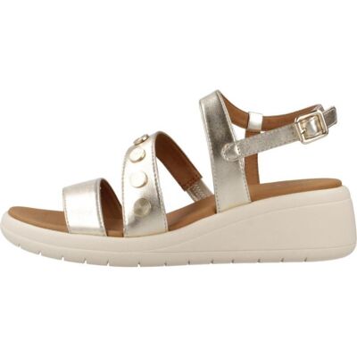 Geox Sandalias De Mujer Sandalias Mujer Modelo D Meliconia Color Oro C2012 Talla 38 Geox Sandalias De Mujer Sandalias Mujer Modelo D Meliconia Color Oro C2012 Talla 38