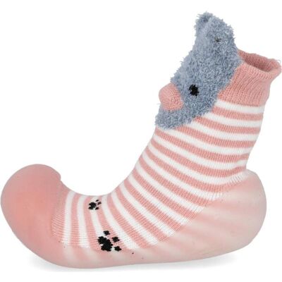 BUBBLE BOBBLE Bubble Kids C367 Pantuflas De Punto Bebé Niña Rosa Rosa Talla 22 BUBBLE BOBBLE Bubble Kids C367 Pantuflas De Punto Bebé Niña Rosa Rosa Talla 22