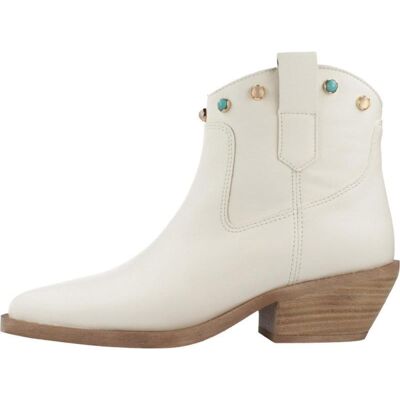 ALPE Botines De Mujer Botines Mujer Modelo 5360 04 Color Blanco Offwht Talla 41,5 ALPE Botines De Mujer Botines Mujer Modelo 5360 04 Color Blanco Offwht Talla 41,5