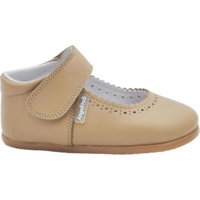 ANGELITOS Zapatos De Niña Zapatos 540 Merceditas Respetuosa Marrón Talla 21 ANGELITOS Zapatos De Niña Zapatos 540 Merceditas Respetuosa Marrón Talla 21