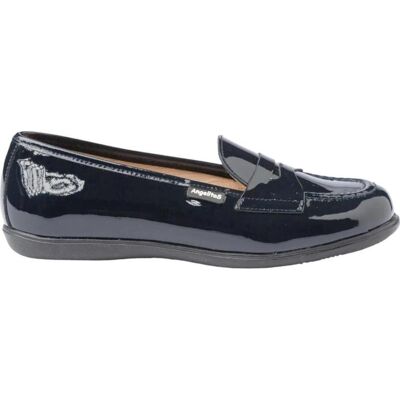 ANGELITOS Mocasines De Niña Y Niño Zapatos 468 Mocasin Charol Colegio Azul Talla 37 ANGELITOS Mocasines De Niña Y Niño Zapatos 468 Mocasin Charol Colegio Azul Talla 37