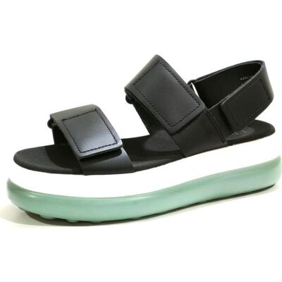 Camper Sandalias De Mujer Sandalia Casual De Piel Con Plataforma De Goma Negro Talla 37 Camper Sandalias De Mujer Sandalia Casual De Piel Con Plataforma De Goma Negro Talla 37
