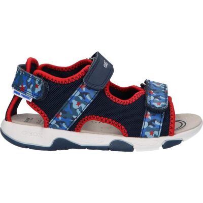 Geox Sandalias De Niño B450fa 014ce B Sandal Multy C0735 Navy-Red C0735 Talla 26 Geox Sandalias De Niño B450fa 014ce B Sandal Multy C0735 Navy-Red C0735 Talla 26