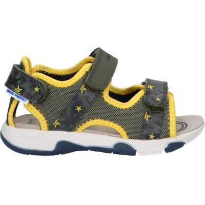 Geox Sandalias De Niño B450fa 014ce B Sandal Multy C0629 Military-Ochreyellow C0629 Talla 24 Geox Sandalias De Niño B450fa 014ce B Sandal Multy C0629 Military-Ochreyellow C0629 Talla 24