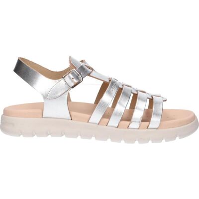 Geox Sandalias De Niña J35gsb 000cf J Sandal Soleima Gir C1007 Silver C1007 Talla 24 Geox Sandalias De Niña J35gsb 000cf J Sandal Soleima Gir C1007 Silver C1007 Talla 24
