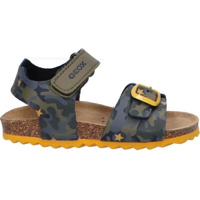 Geox B922qa 00454 B Sandal Chalki Sage-Ochreyellow C3375 Talla 20 Geox B922qa 00454 B Sandal Chalki Sage-Ochreyellow C3375 Talla 20