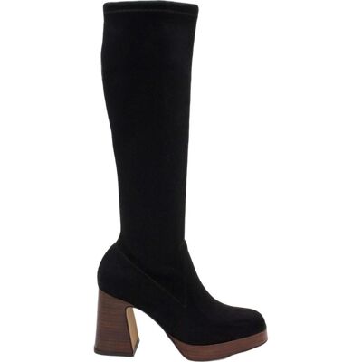 ANGEL ALARCON Botas De Mujer Botas Sielta Para Mujer En Color Negro Talla 37 ANGEL ALARCON Botas De Mujer Botas Sielta Para Mujer En Color Negro Talla 37