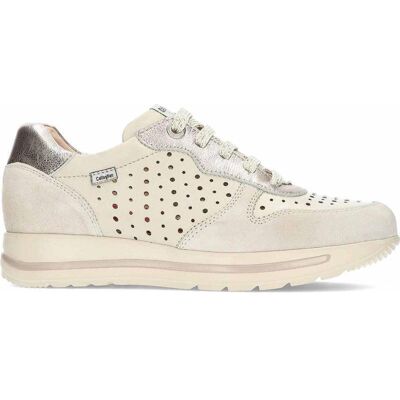 CALLAGHAN Zapatilla 40731 De Piel Perforada - Blanco Marfil Blanco Talla 41 CALLAGHAN Zapatilla 40731 De Piel Perforada - Blanco Marfil Blanco Talla 41