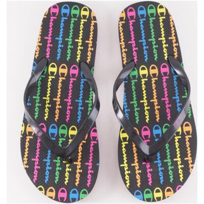 CHAMPION Chanclas Big Classic Evo Flip Flops S10636-Kk006 Negro Multicolor Negro Talla 36 CHAMPION Chanclas Big Classic Evo Flip Flops S10636-Kk006 Negro Multicolor Negro Talla 36