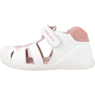 BIOMECANICS Sandalias De Niña Sandalias Nina Modelo 252111b Color Blanco Blcros Talla 21 BIOMECANICS Sandalias De Niña Sandalias Nina Modelo 252111b Color Blanco Blcros Talla 21
