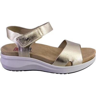 FLUCHOS Sandalias De Mujer F1475 Sandalias De Mujer Piel Platino Talla 39 FLUCHOS Sandalias De Mujer F1475 Sandalias De Mujer Piel Platino Talla 39