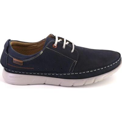 BAERCHI Zapatos De Hombre 3993 Zapatos Con Cordones De Hombre Nobu Azul Marino Talla 43 BAERCHI Zapatos De Hombre 3993 Zapatos Con Cordones De Hombre Nobu Azul Marino Talla 43