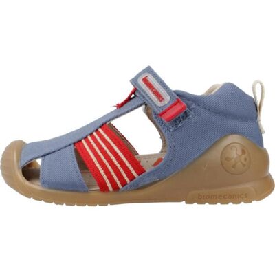 BIOMECANICS Sandalias De Niño Sandalias Nino Modelo 252175b Color Azul Indigo Talla 19 BIOMECANICS Sandalias De Niño Sandalias Nino Modelo 252175b Color Azul Indigo Talla 19