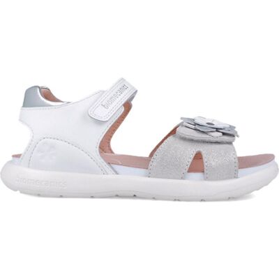 BIOMECANICS Sandalias De Niña Bioevolution Flores Blanco 252240 Blancob050 Talla 27 BIOMECANICS Sandalias De Niña Bioevolution Flores Blanco 252240 Blancob050 Talla 27