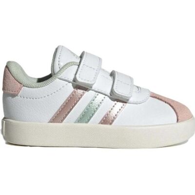 Adidas Zapatillas Vl Court 3.0 Ih4951 Blancas Con Detalles Pastel Multicolor Para Bebé Multicolor Talla 26 Adidas Zapatillas Vl Court 3.0 Ih4951 Blancas Con Detalles Pastel Multicolor Para Bebé Multicolor Talla 26