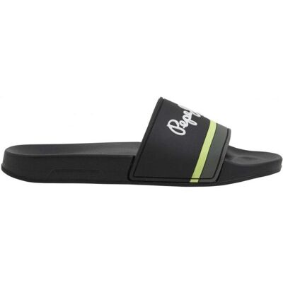 Pepe Jeans Chanclas Slider Portobello Pms70123 Negro Negro Talla 41 Pepe Jeans Chanclas Slider Portobello Pms70123 Negro Negro Talla 41