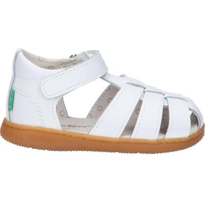 Kickers Sandalias De Niña Y Niño 1217856-10-0 Kick Flo Action Leather 3 Blanc Talla 22 Kickers Sandalias De Niña Y Niño 1217856-10-0 Kick Flo Action Leather 3 Blanc Talla 22
