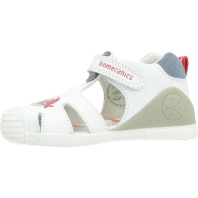 BIOMECANICS Sandalias De Niño Sandalias Nino Modelo 252118b Color Blanco Talla 18 BIOMECANICS Sandalias De Niño Sandalias Nino Modelo 252118b Color Blanco Talla 18