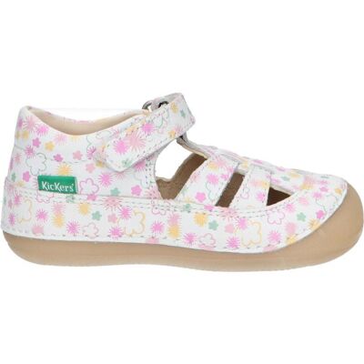 Kickers Sandalias De Niña 1215022-10-0 Kick Sushyk Lt Cow Nappaprint 33 Blanc Imprime F Talla 26 Kickers Sandalias De Niña 1215022-10-0 Kick Sushyk Lt Cow Nappaprint 33 Blanc Imprime F Talla 26