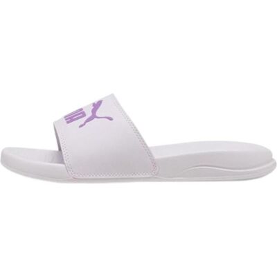 Puma Chanclas Popcat 20 Blancas Con Logo Morado 44 Talla 40,5 Puma Chanclas Popcat 20 Blancas Con Logo Morado 44 Talla 40,5