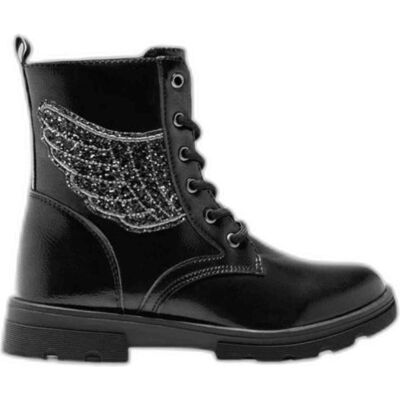 CONGUITOS Botas De Niña Botines Para Ninas En Color Negro Talla 26 CONGUITOS Botas De Niña Botines Para Ninas En Color Negro Talla 26