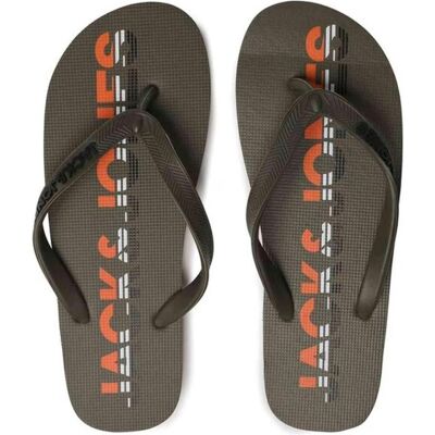 JACK AND JONES Chanclas Jack & Jones Jfwlogo 12230641 Verde Talla 42-43 JACK AND JONES Chanclas Jack & Jones Jfwlogo 12230641 Verde Talla 42-43
