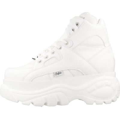 Buffalo Botines De Mujer Zapatillas Mujer Modelo 1634001b Color Blanco White Talla 40,5 Buffalo Botines De Mujer Zapatillas Mujer Modelo 1634001b Color Blanco White Talla 40,5
