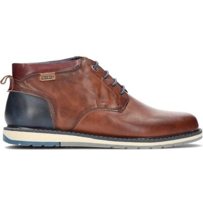 PIKOLINOS Berna M8j-8181 Botines De Piel Cuero Marrón Cuero Talla 45 PIKOLINOS Berna M8j-8181 Botines De Piel Cuero Marrón Cuero Talla 45