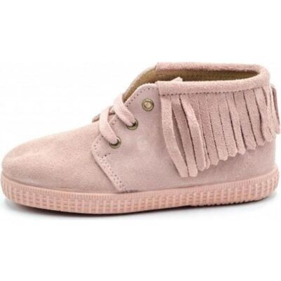 BATILAS Botín Infantil 253-56830 Con Flecos Y Cordones Rosa Talla 21 BATILAS Botín Infantil 253-56830 Con Flecos Y Cordones Rosa Talla 21
