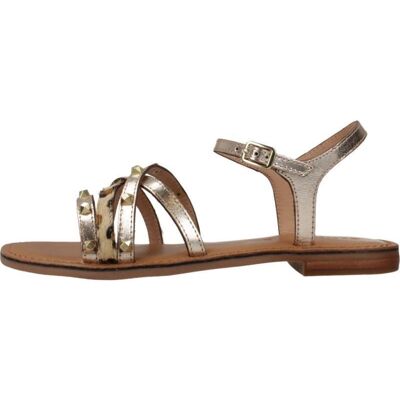 Geox Sandalia Plana D55ymd Maddalusiác Oro Metálico Metálico Talla 36 Geox Sandalia Plana D55ymd Maddalusiác Oro Metálico Metálico Talla 36
