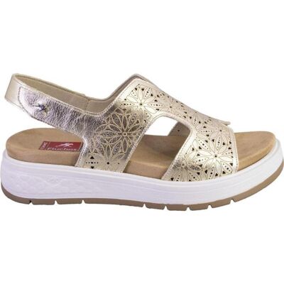 FLUCHOS Sandalias De Mujer F2007 Sandalias De Mujer Piel Platino Talla 39 FLUCHOS Sandalias De Mujer F2007 Sandalias De Mujer Piel Platino Talla 39