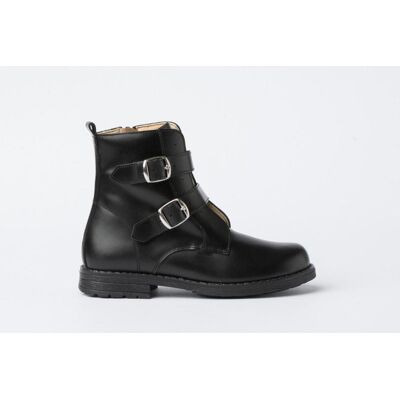 ANGELITOS Botin Piel 416 1 Negro Talla 38 ANGELITOS Botin Piel 416 1 Negro Talla 38