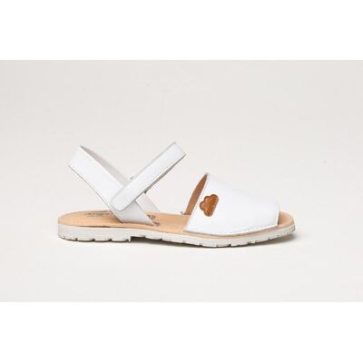 ANGELITOS De Niña Y Niño Abarca Piel 220 2 Blanco Talla 26 ANGELITOS De Niña Y Niño Abarca Piel 220 2 Blanco Talla 26