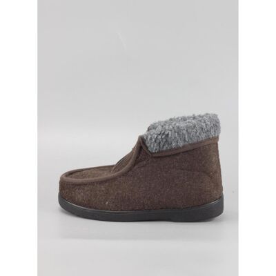 KESLEM Botines De Hombre Zapatillas Casa En Color Para Hombre Marron Talla 45 KESLEM Botines De Hombre Zapatillas Casa En Color Para Hombre Marron Talla 45