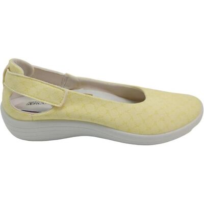 ARCOPEDICO Bailarinas De Mujer Jasmund Tejido Elastico Estampado Amarillo Talla 38 ARCOPEDICO Bailarinas De Mujer Jasmund Tejido Elastico Estampado Amarillo Talla 38