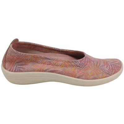ARCOPEDICO Bailarinas De Mujer Gauja Licra Negro Rosa Talla 37 ARCOPEDICO Bailarinas De Mujer Gauja Licra Negro Rosa Talla 37