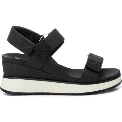 XTI Sandalias De Mujer Sandalias Con Cuña Para Mujer, Negras Negro Talla 37 XTI Sandalias De Mujer Sandalias Con Cuña Para Mujer, Negras Negro Talla 37