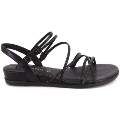 TAMARIS Sandalias De Mujer 28103 Sandalias De Mujer Oro Negro Talla 37 TAMARIS Sandalias De Mujer 28103 Sandalias De Mujer Oro Negro Talla 37